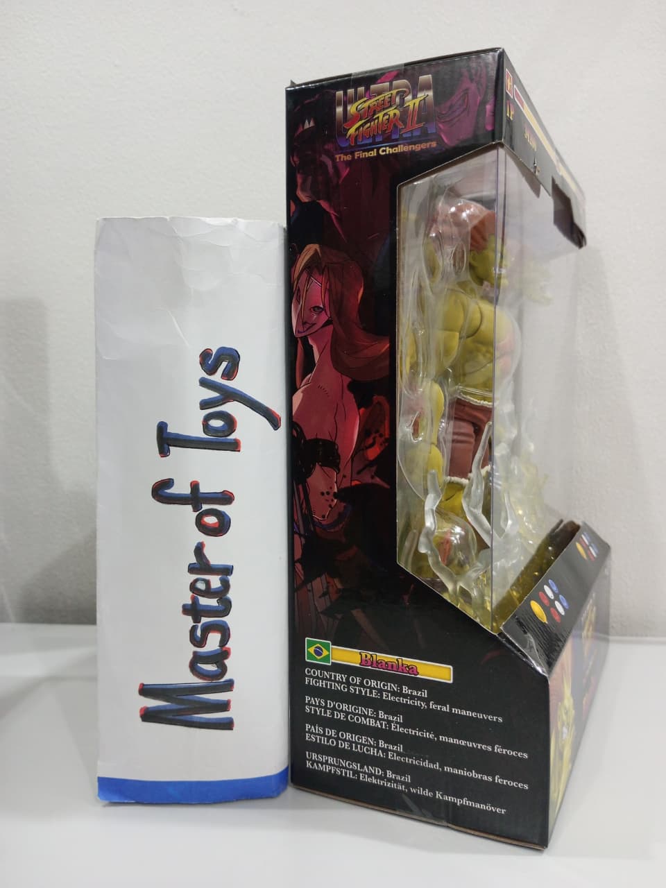 Jadatoys Ultra Street Fighter II The Final Challengers Blanka- Ready Stock
