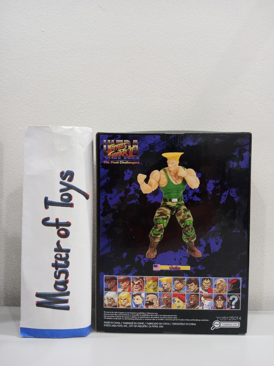 Jadatoys Ultra Street Fighter II The Final Challengers Guile- Ready Stock