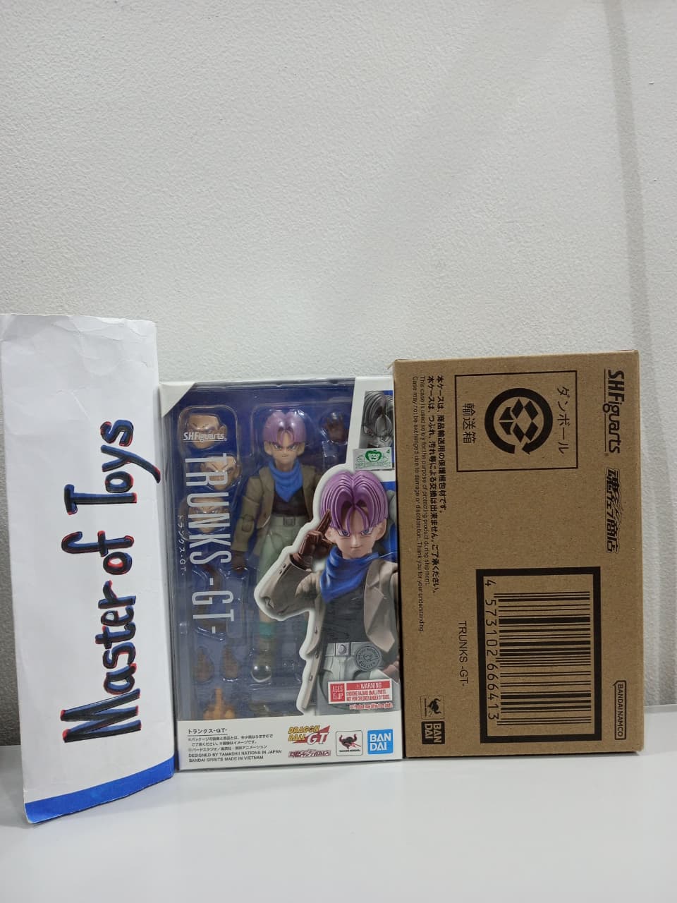 Bandai Shf Trunks -GT- Dagon Ball - Ready Stock