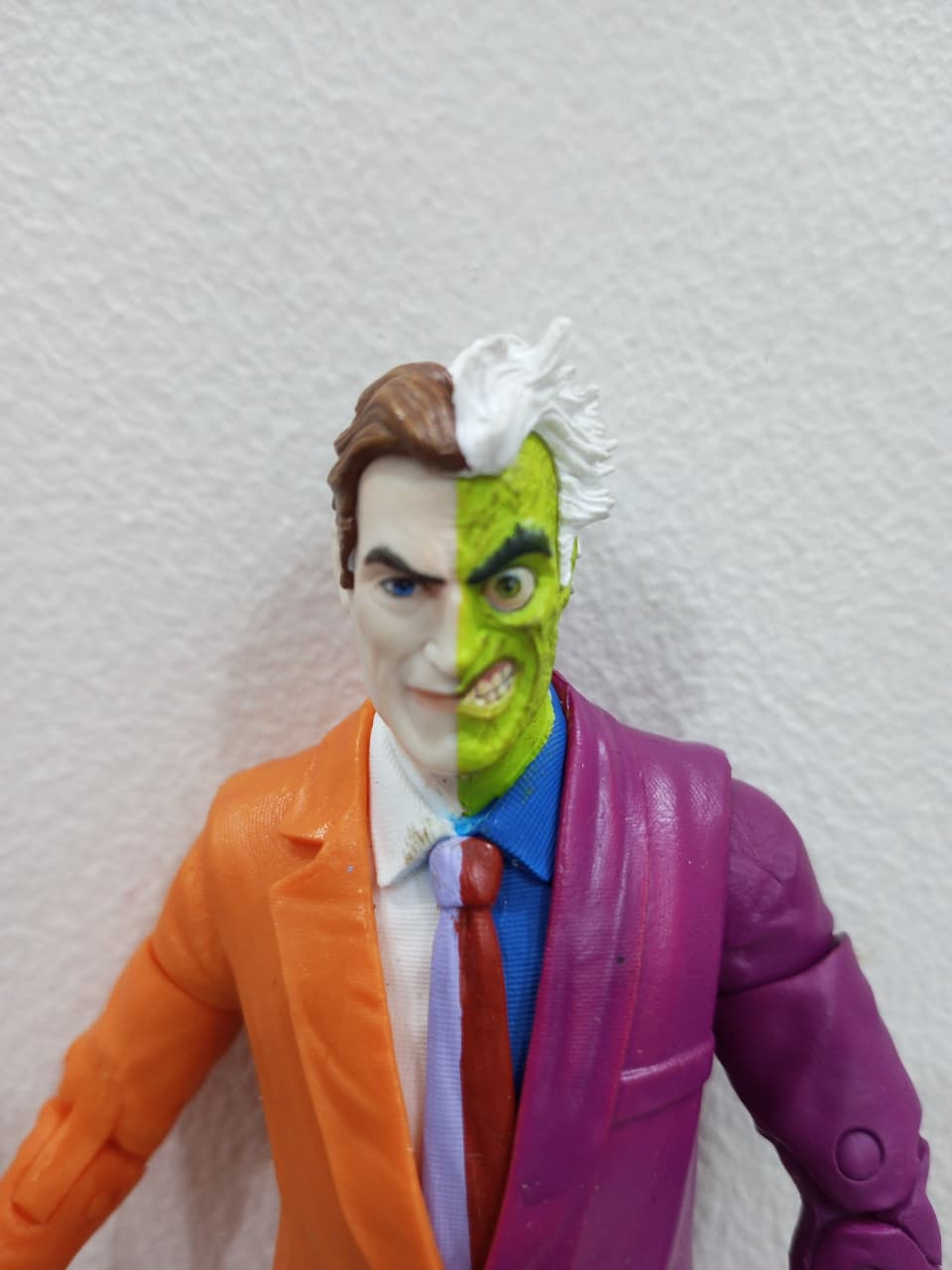 McFarlane Dc Direct Two Face (Dc:Silver Age) Only No Box - Ready Stock