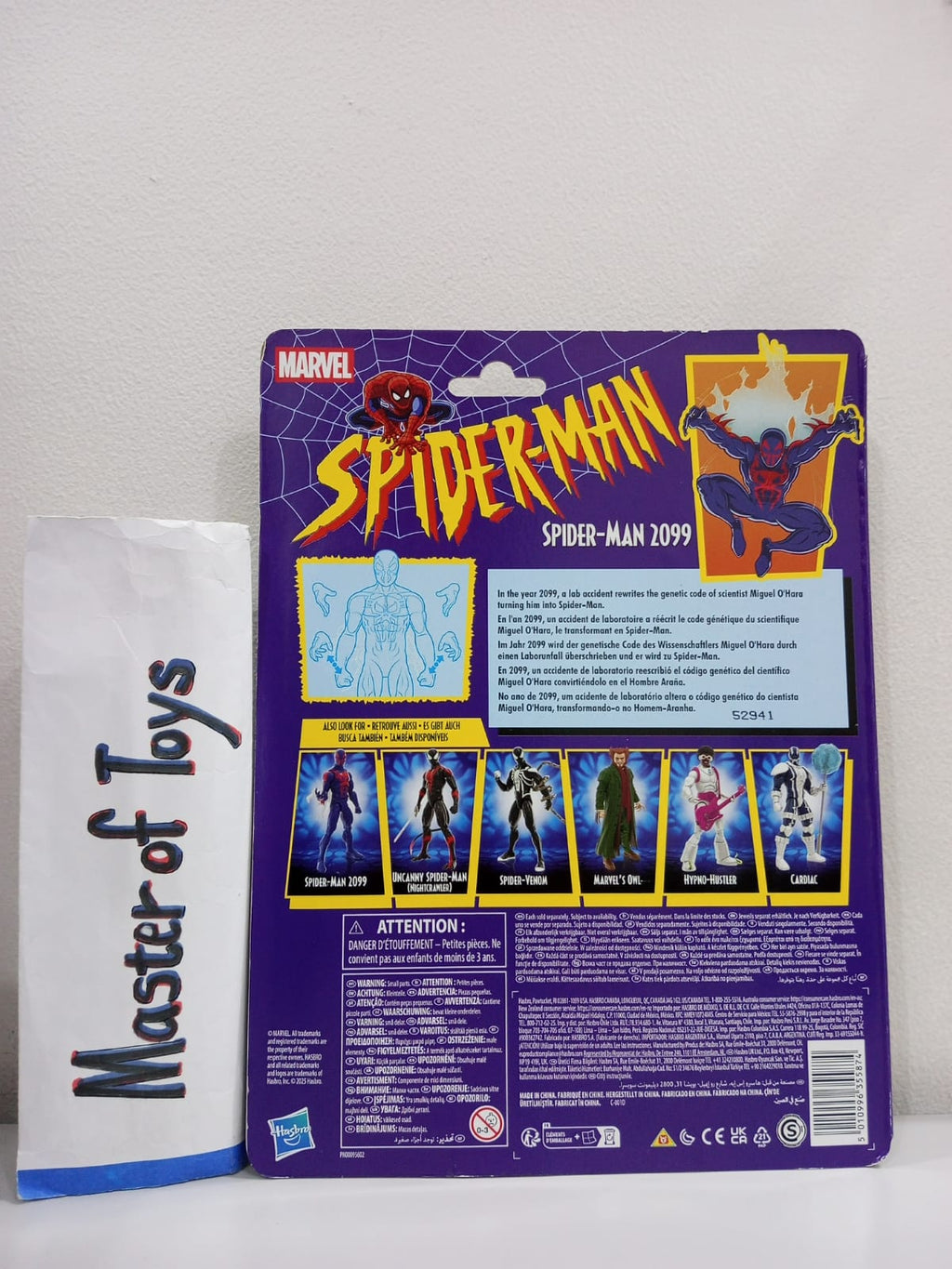 Hasbro Marvel Comics Spiderman Spider-Man 2099 - Ready Stock