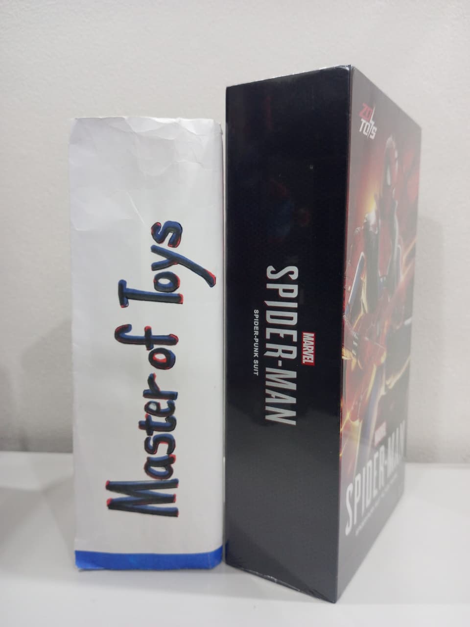 ZD Toys Marvel Spider-Man Spider-Punk Suit Action Figure  - Ready Stock