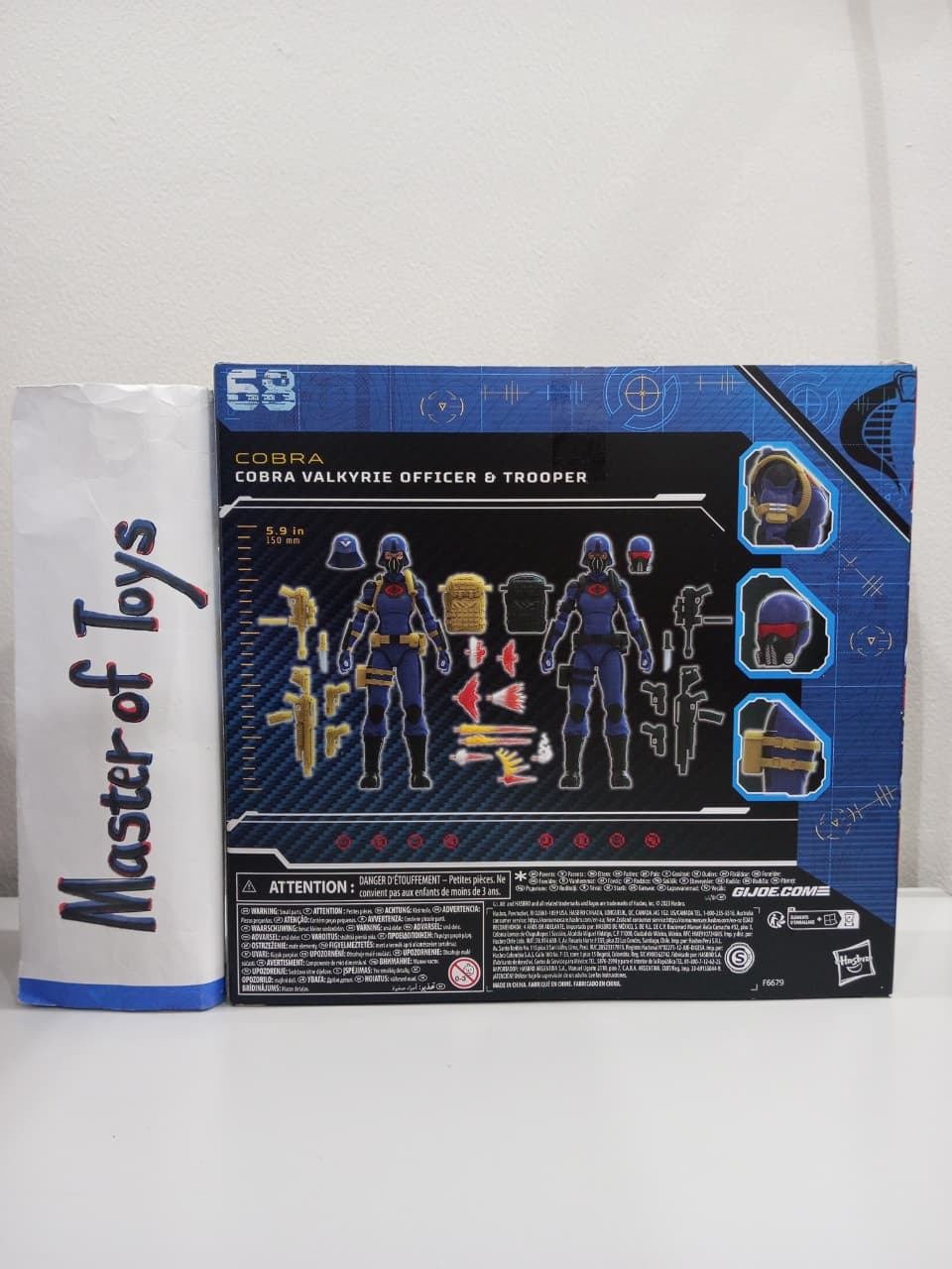 Hasbro GiJoe Classified Series Cobra Valkyries #68 - Ready Stock