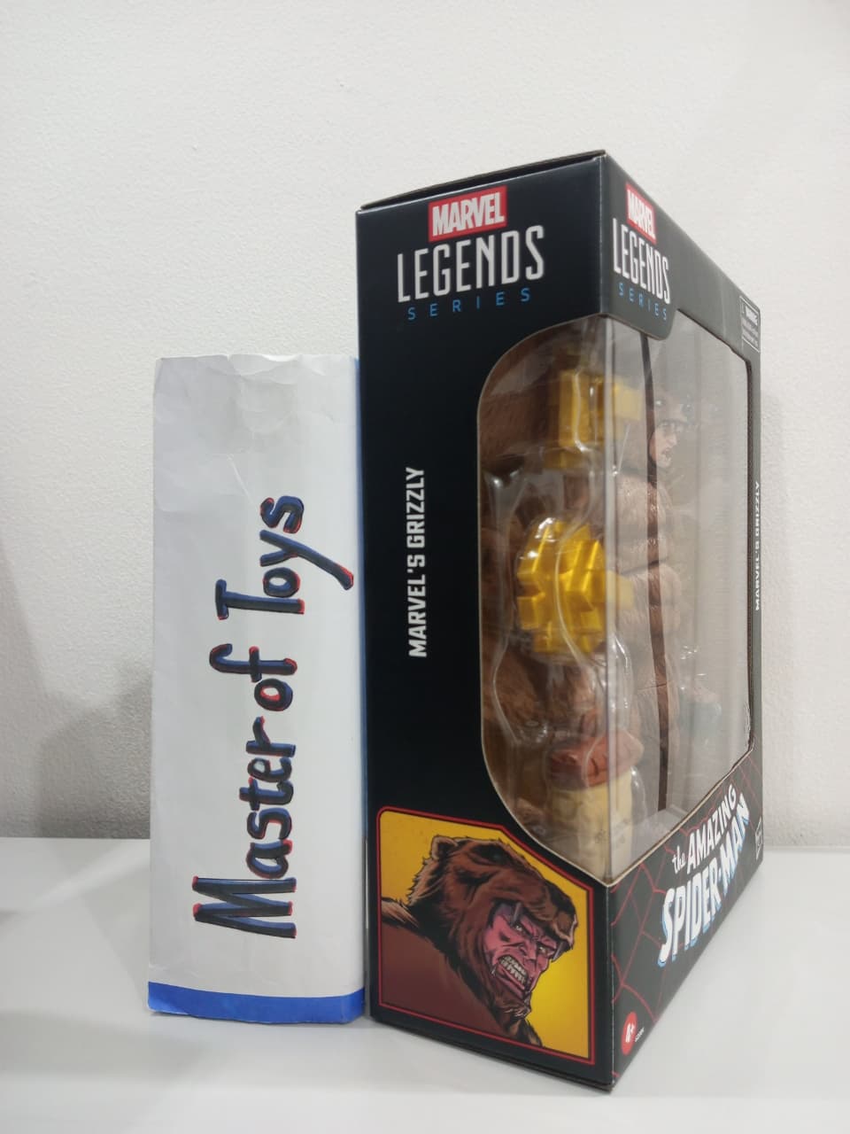 Hasbro Marvel Legends Series The Amazing Spider-Man Marvel's Grizzly - Ready Stock