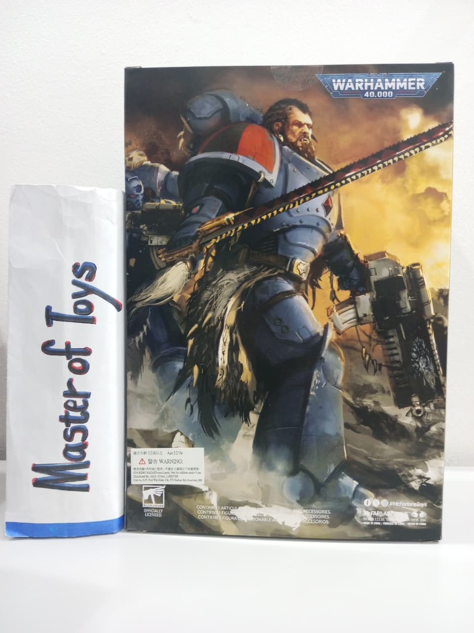 McFarlane Warhammer 40,000 Space Wolves Grey Hunter- Ready Stock