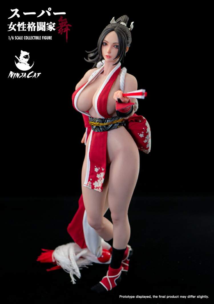 Ninja Cat N001 Mai Shiranui Action Figure 1/6 30 cm- Ready Stock
