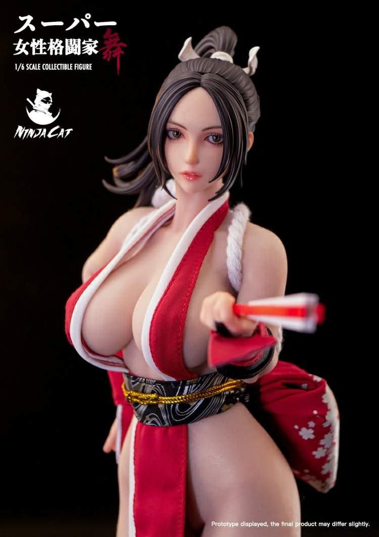 Ninja Cat N001 Mai Shiranui Action Figure 1/6 30 cm- Ready Stock