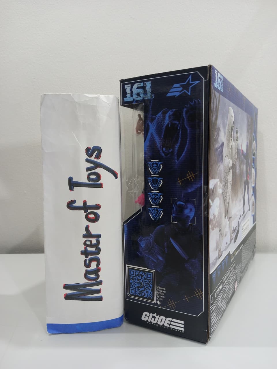 Hasbro GiJoe Classified Series Snake Eyes & Polar Bear #161 - Ready Stock