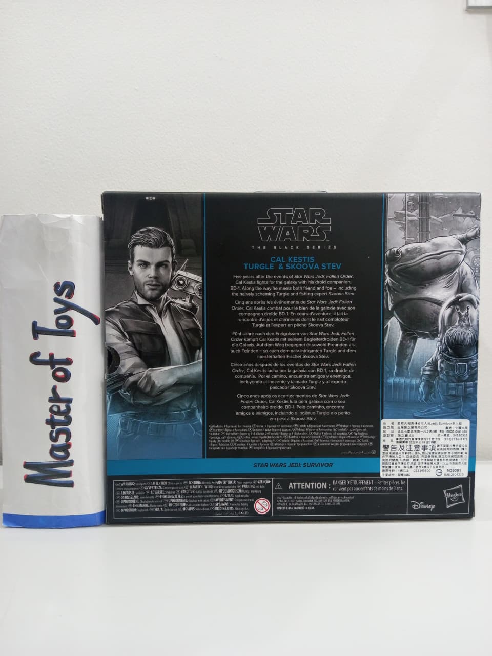 Hasbro Star Wars The Black Series Star wars Jedi : Survivor  Cal Kestis Turgle & Skoova Stev- Ready Stock