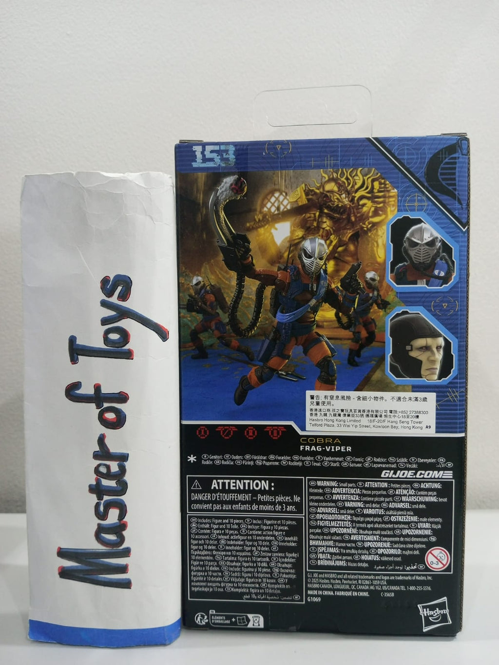 Hasbro Gijoe Classified Cobra Frag-Viper #153 - Ready Stock