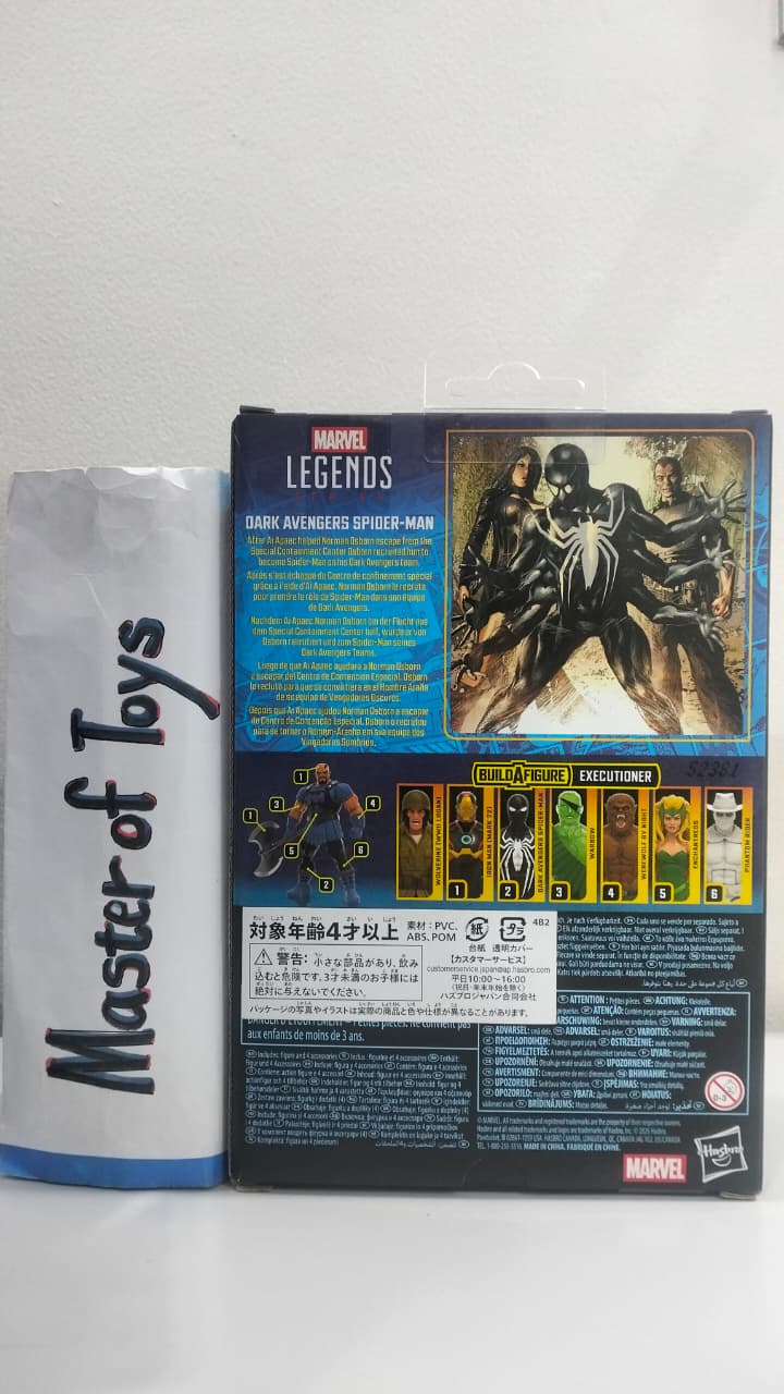 Hasbro Marvel Legends Series Dark Avengers Spider-Man - Ready Stock