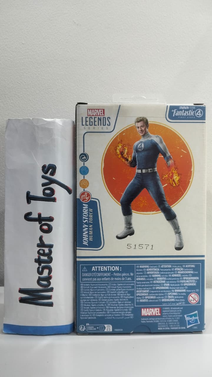 Hasbro Marvel Legends Series Jonny Storm (The Fantastic 4 : First Steps) - Ready Stock