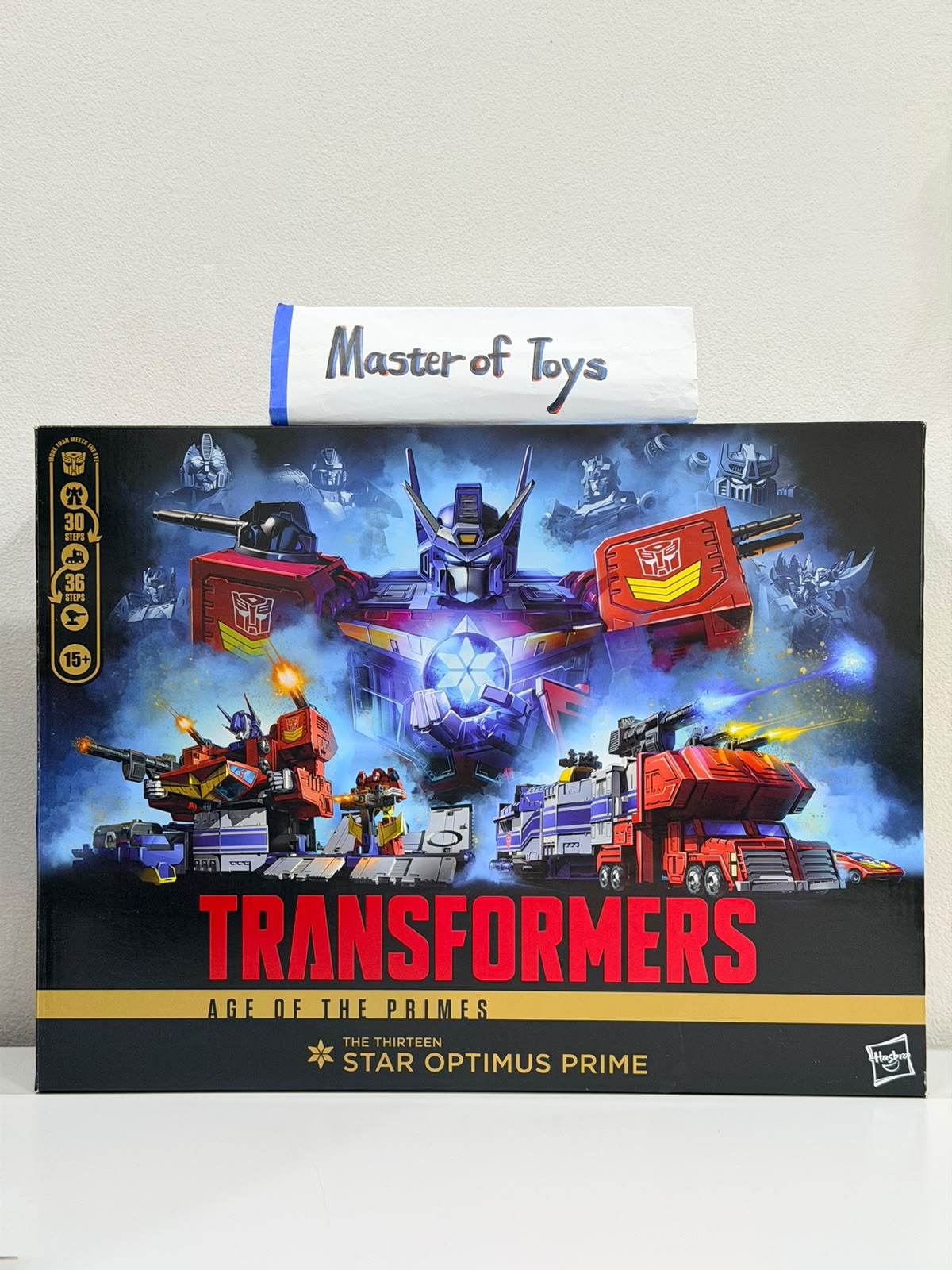 Hasbro Transformers Age Of The Primes Titan Class : The Thirteen Star Optimus Prime -Ready Stock