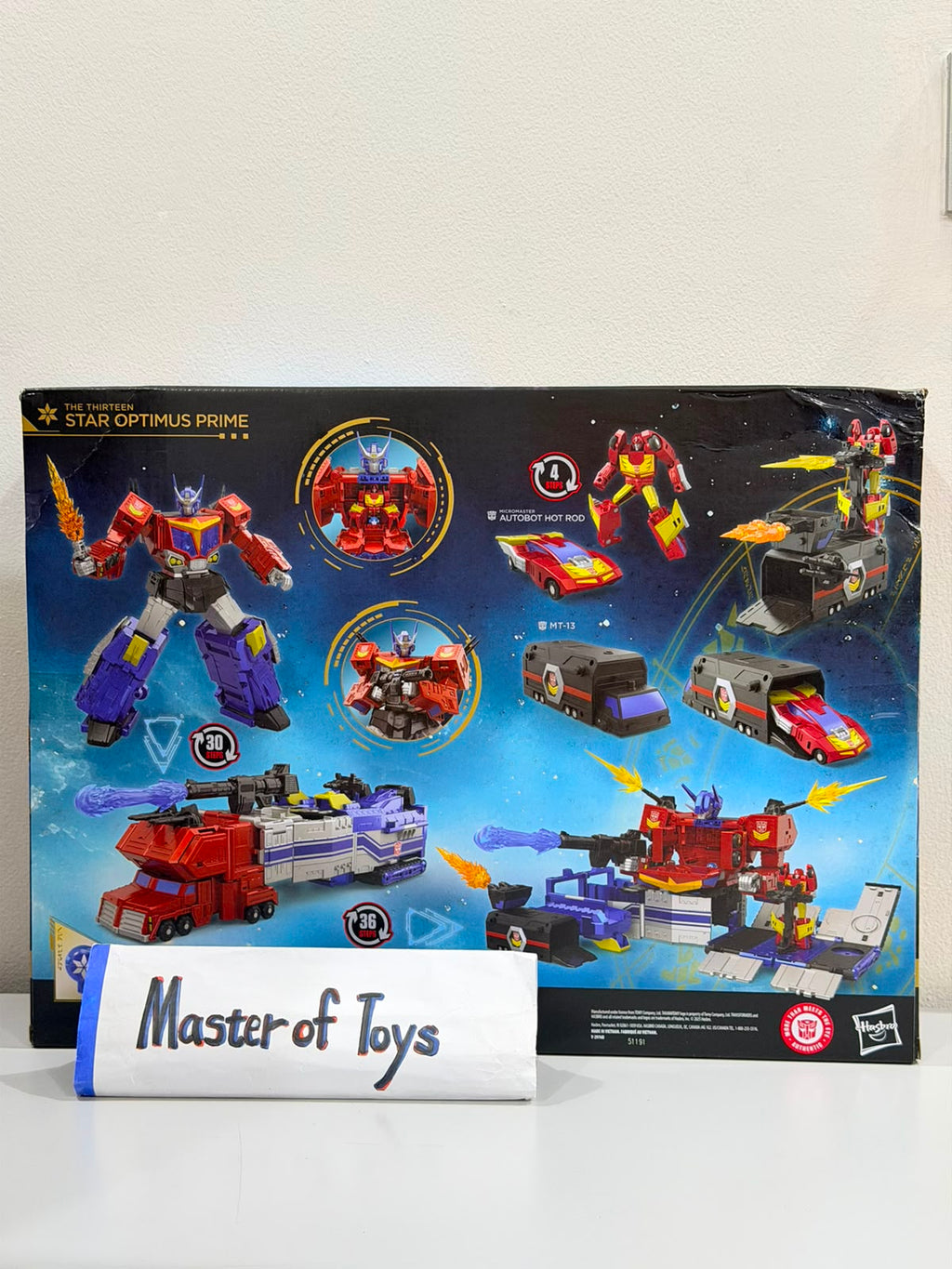 Hasbro Transformers Age Of The Primes Titan Class : The Thirteen Star Optimus Prime -Ready Stock