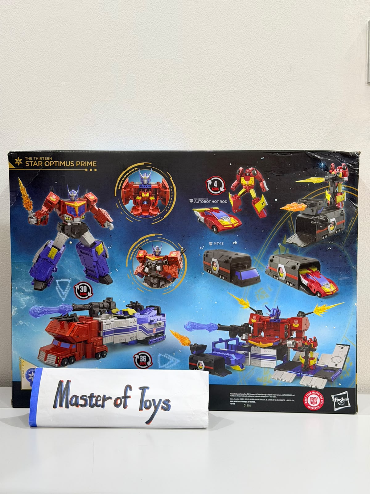 Hasbro Transformers Age Of The Primes Titan Class : The Thirteen Star Optimus Prime -Ready Stock