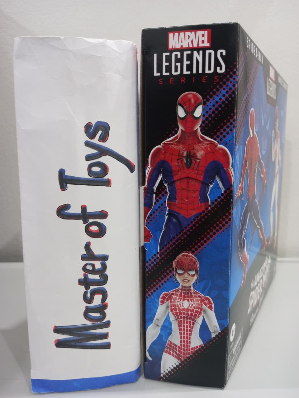 Hasbro Marvel Legends Series Spider-Man & Marvel's Spinneret (The Amazing Spider-Man :Renew Your Vows) 2-Pack - Ready Stock