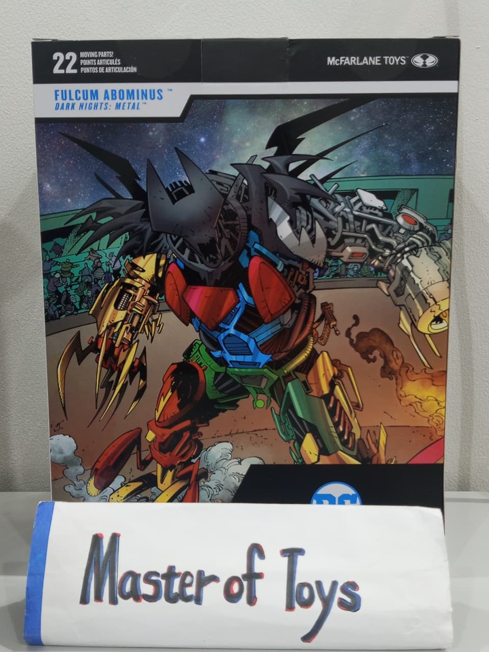 McFarlane DC Multiverse Fulcum Abominus (Dark Nights : Metal)- Ready Stock