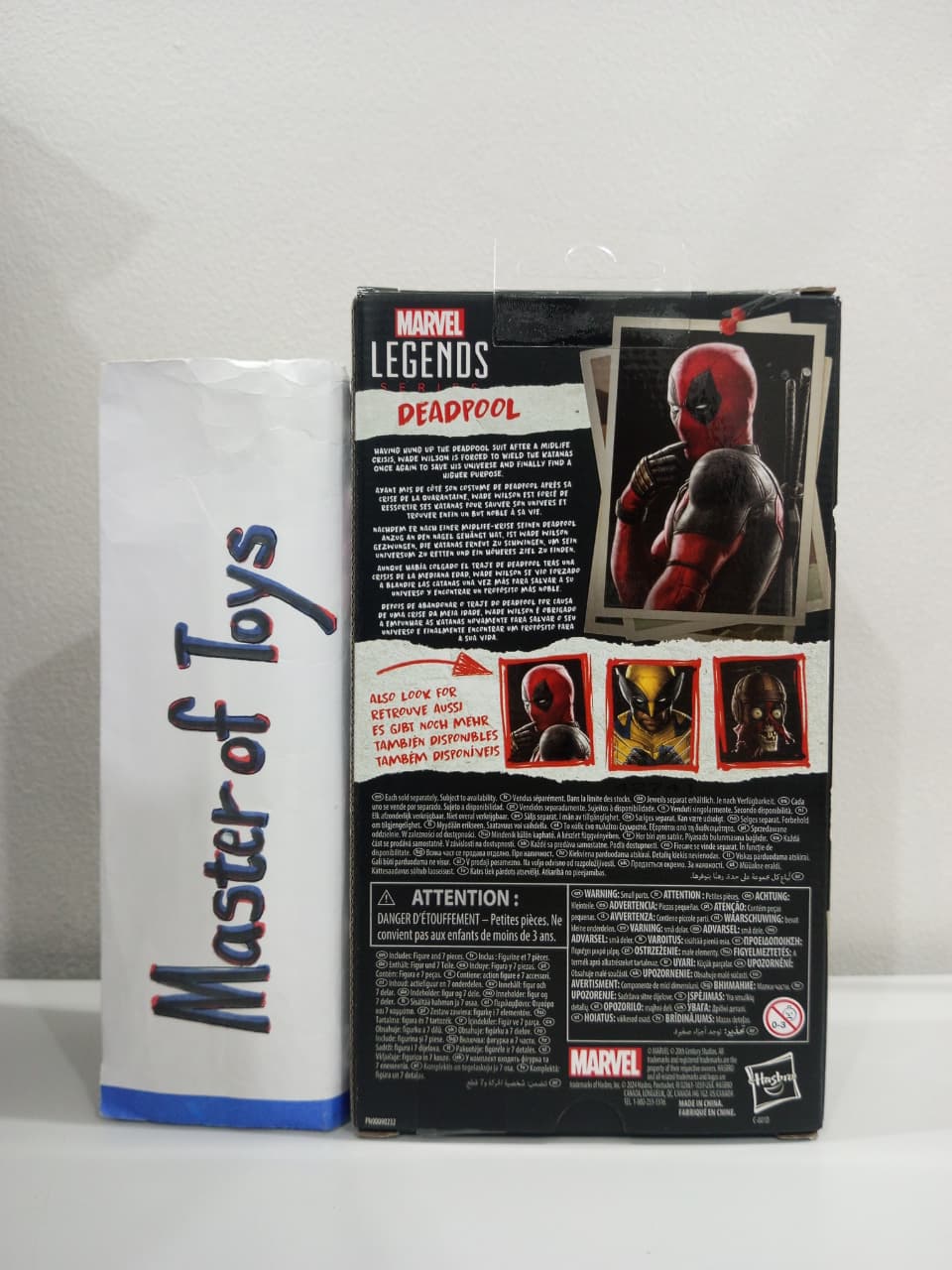 Hasbro Marvel Legends Deadpool (Deadpool & Wolverine) BIB- Ready Stock