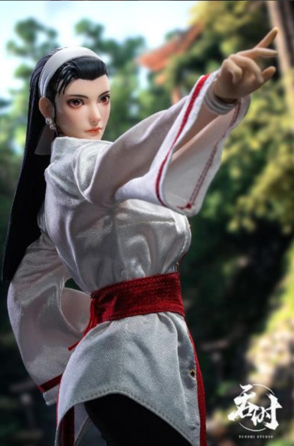 Swallow Time Studio TS-XZZ009 - Chizuru Kagura (The King of Fighters) 1/6 Scale Seamless Action Figure -Ready Stock