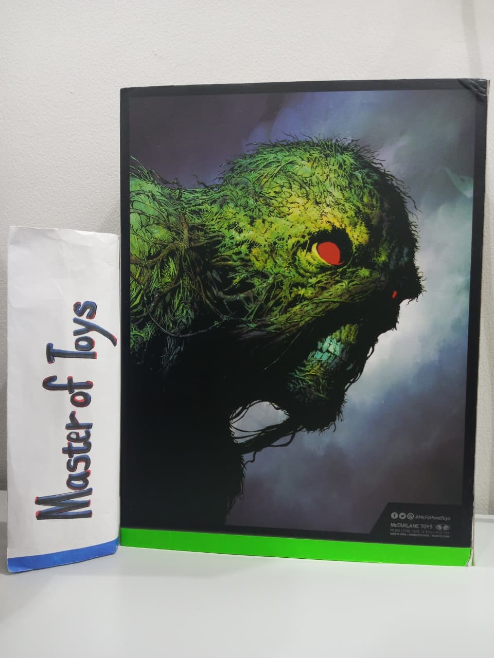 McFarlane DC Swamp Thing| DC Rebirth Glow In The Dark Edition Gold Label BIB- Ready Stock