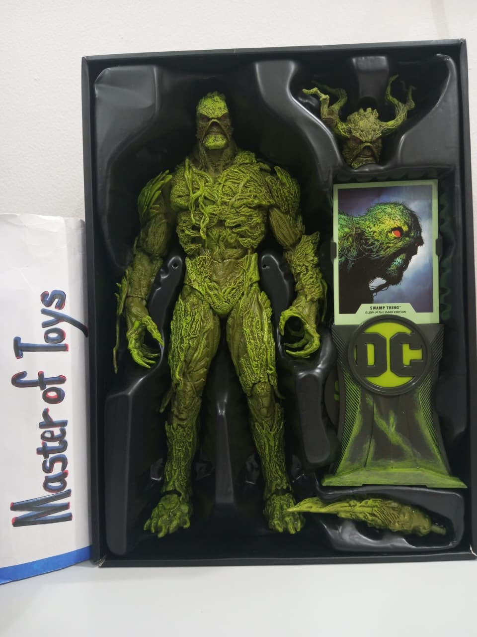 McFarlane DC Swamp Thing| DC Rebirth Glow In The Dark Edition Gold Label BIB- Ready Stock