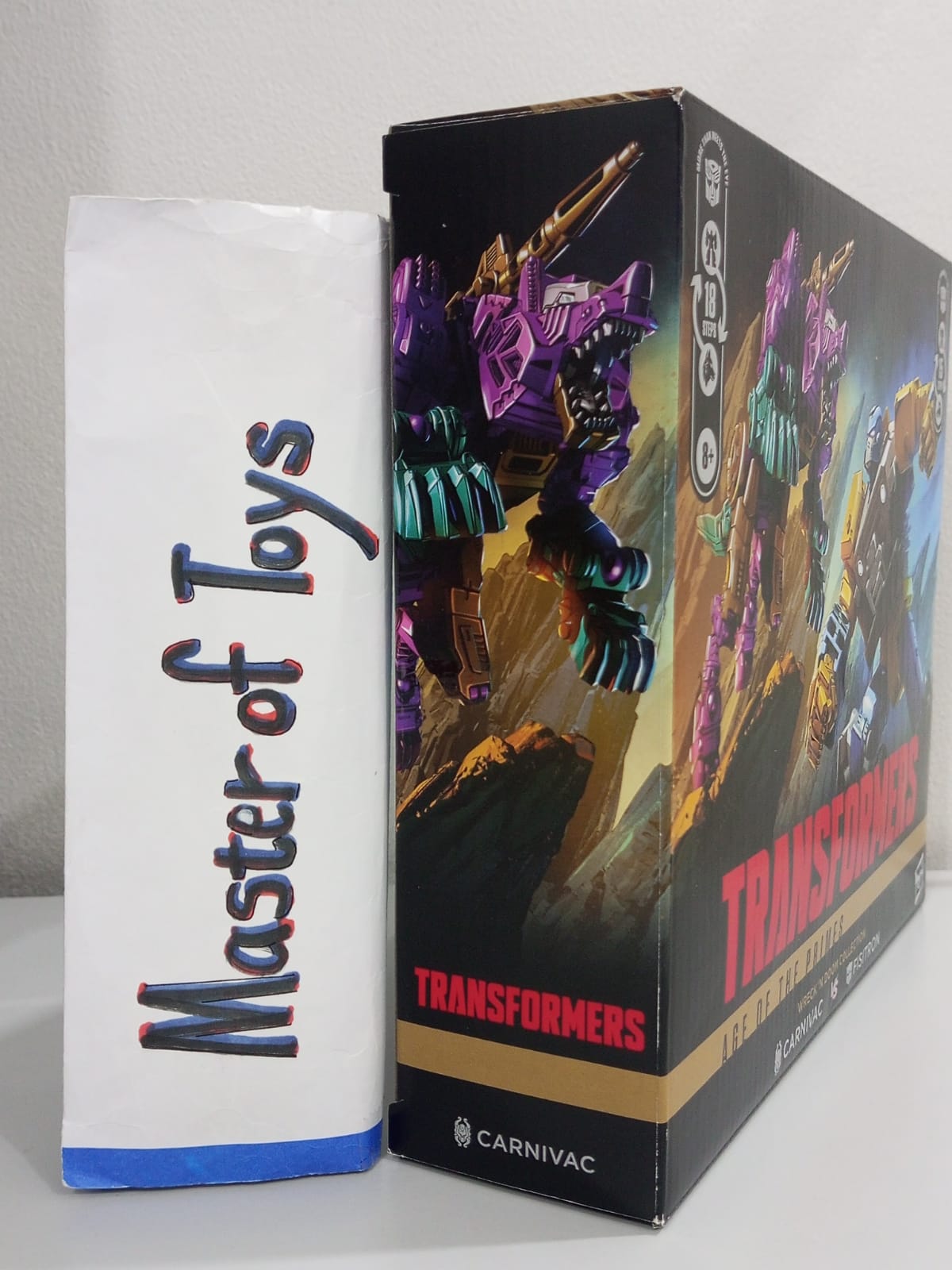 Hasbro Transformers Age The Primes Wreck 'N Doom Collection | Carnivac & Fisitron 2-pack - Ready Stock