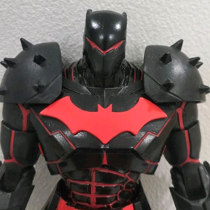 McFarlane DC Multiverse Batman Hellbat Suit ( Sayap kurang sebelah ) Only No Box - Ready Stock