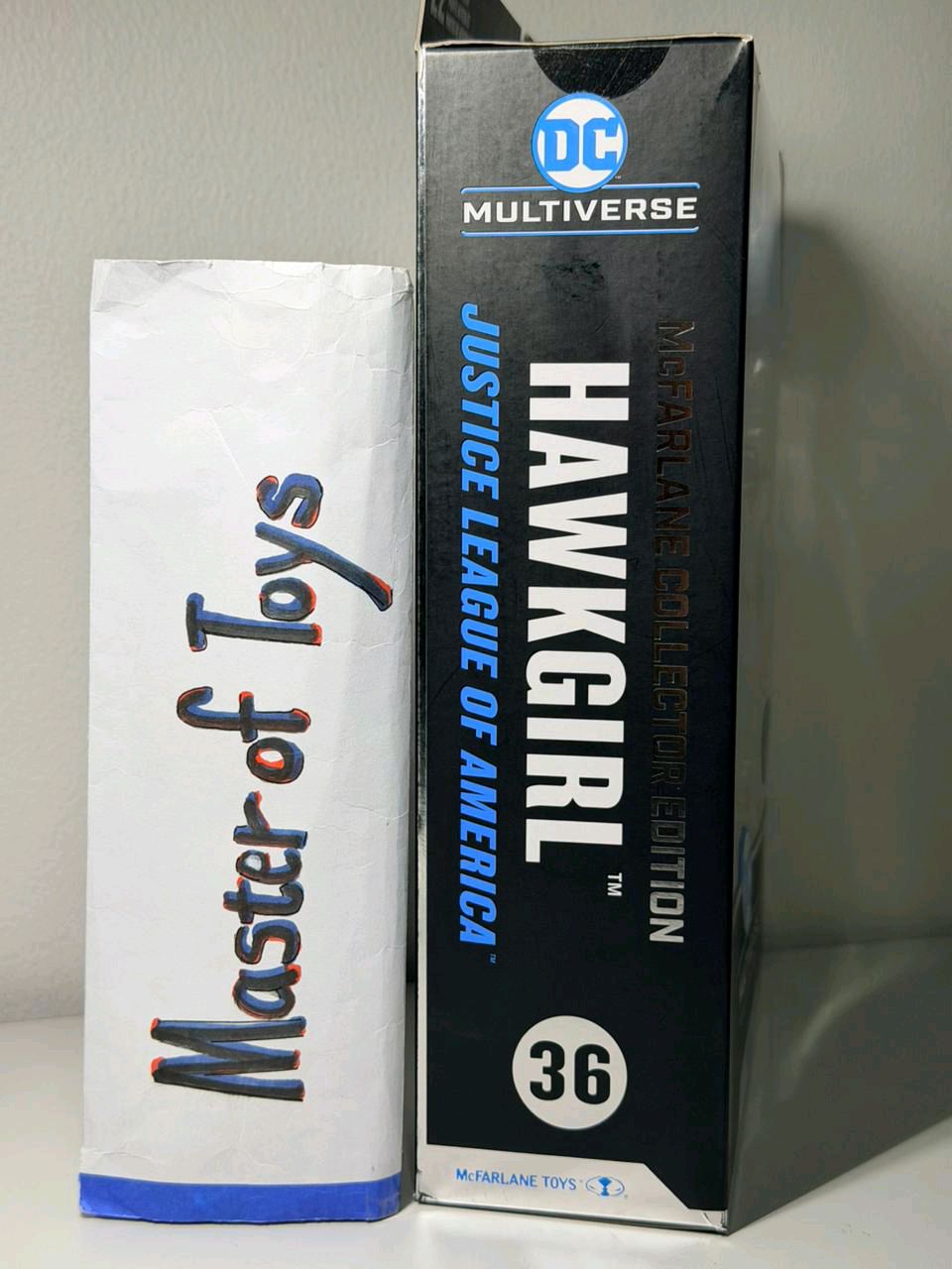 McFarlane Collector Edition DC Multiverse Hawkgirl (Justice League of America) #36 Platinum Edition - Ready Stock
