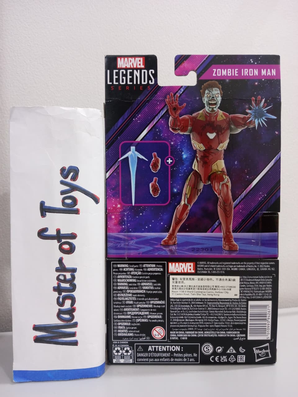 Hasbro Marvel Legends Series What If ? : Zombie Iron Man BIB - Ready Stock