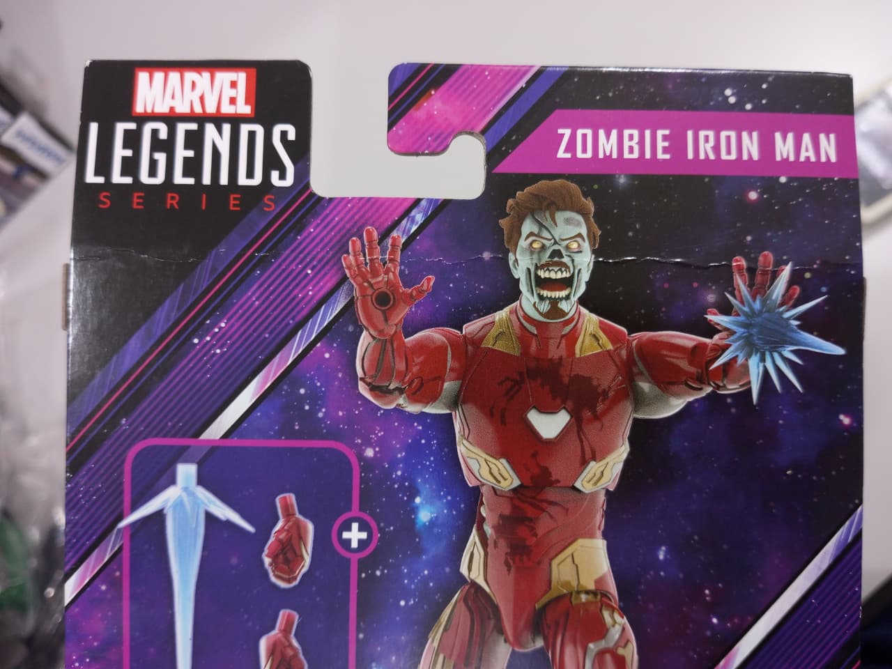 Hasbro Marvel Legends Series What If ? : Zombie Iron Man BIB - Ready Stock
