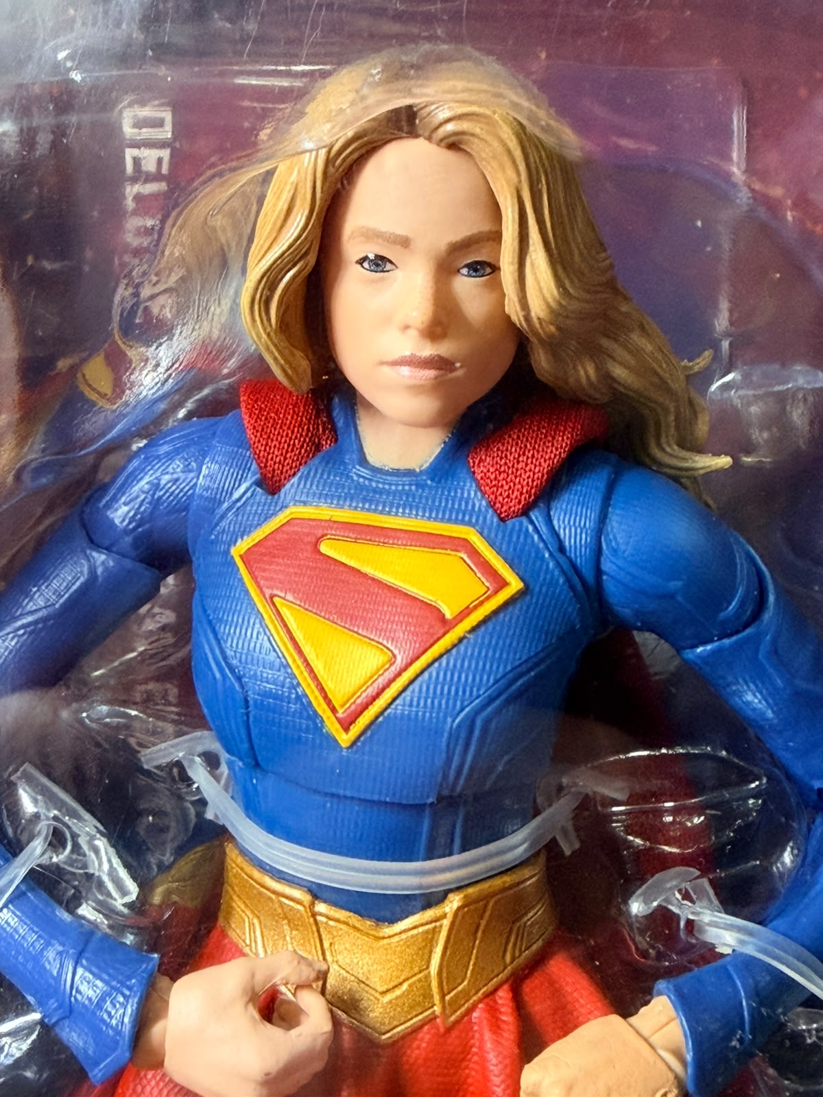 McFarlane Deluxe Theatrical Edition DC Multiverse Supergirl (Supergirl & Krypto Puppy) - Ready Stock