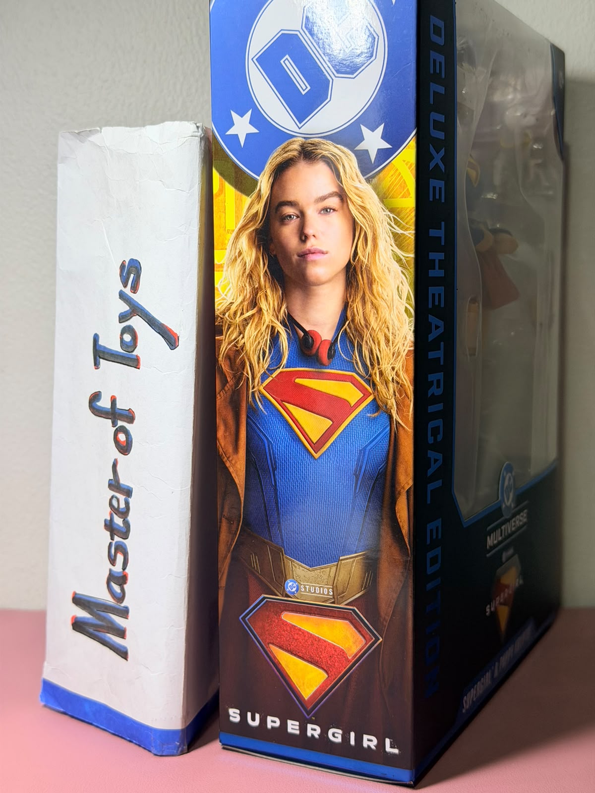 McFarlane Deluxe Theatrical Edition DC Multiverse Supergirl (Supergirl & Krypto Puppy) - Ready Stock