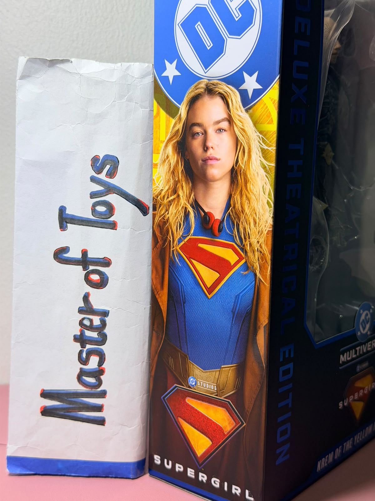 McFarlane Deluxe Theatrical Edition DC Multiverse Supergirl (Krem Of The Yellow Hills) - Ready Stock