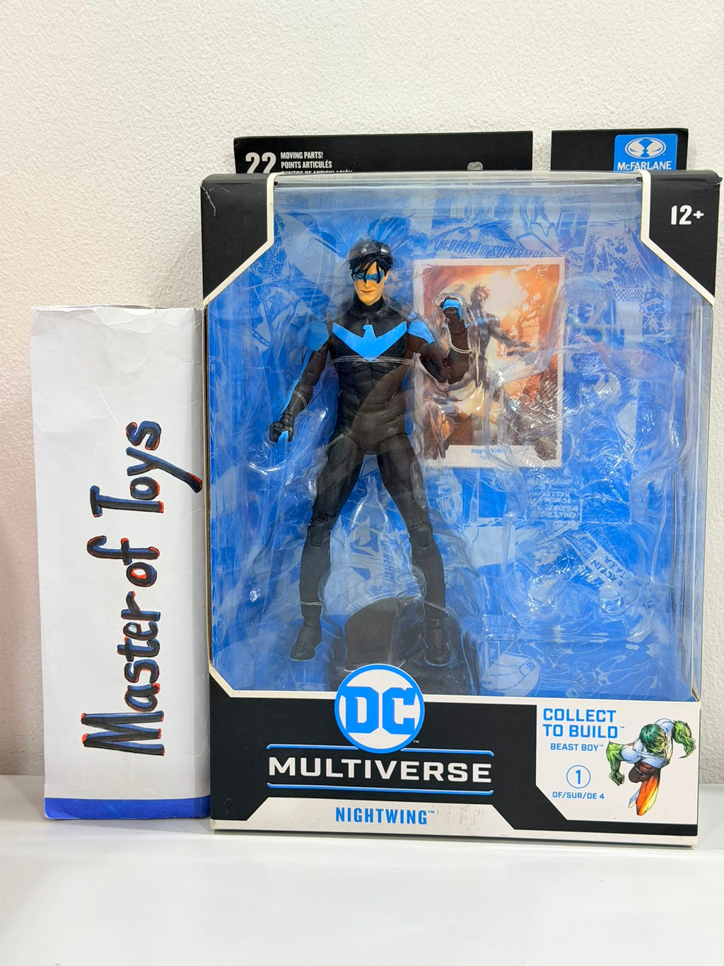 McFarlane DC Multiverse Nightwing (Titans) Without CTB Beast Boy - Ready Stock
