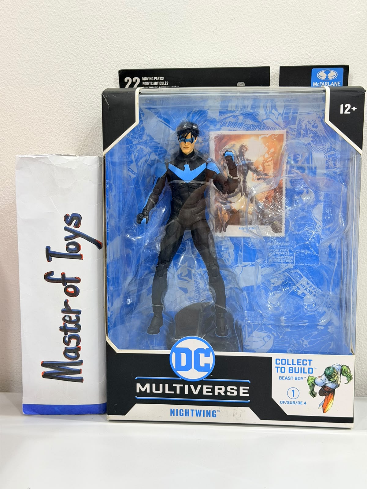 McFarlane DC Multiverse Nightwing (Titans) Without CTB Beast Boy - Ready Stock