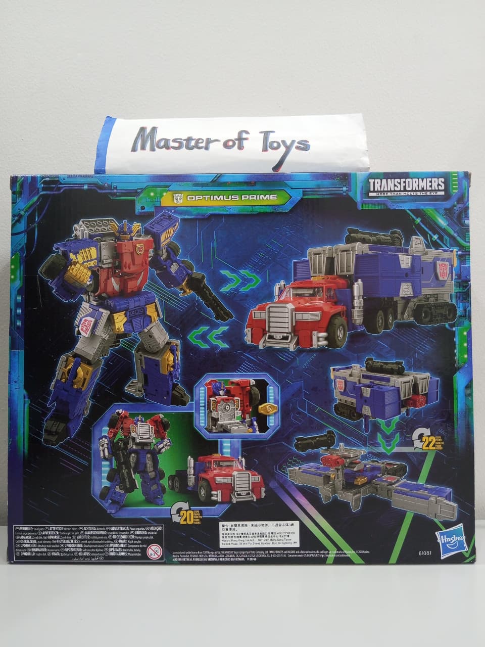 Hasbro Transformers Legancy Evolution Optimus Prime  - Ready Stock