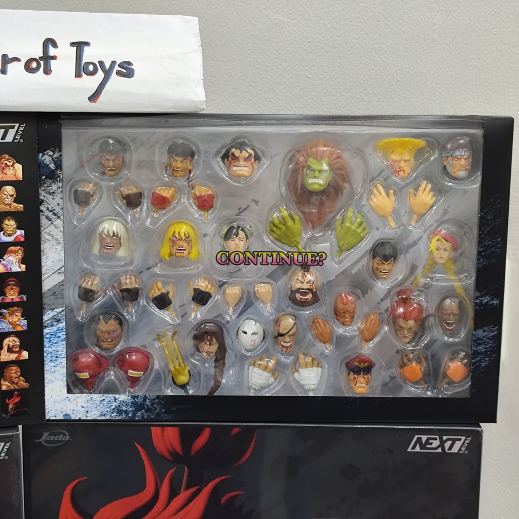 Jadatoys Ultra Street Fighter II The Final Challengers "You Lose" Accessory Set  - Ready Stock