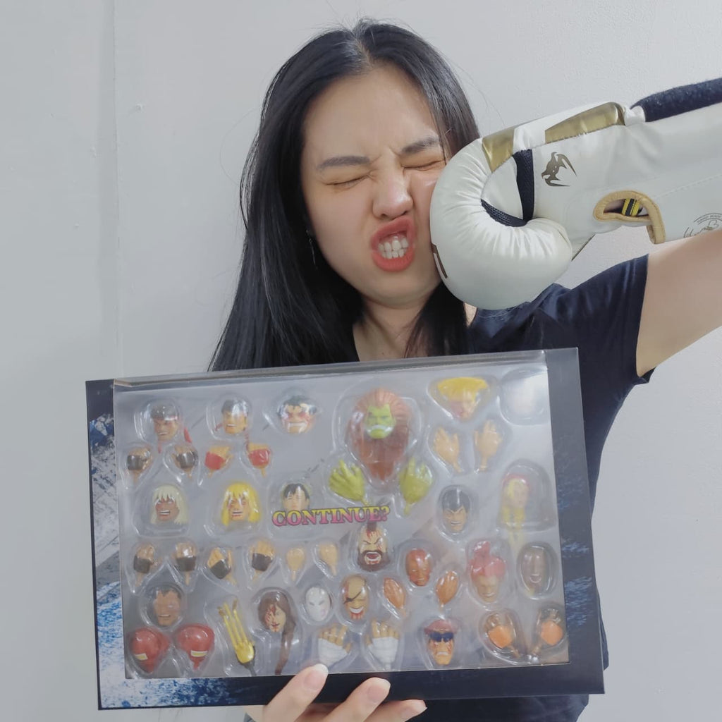 Jadatoys Ultra Street Fighter II The Final Challengers "You Lose" Accessory Set  - Ready Stock