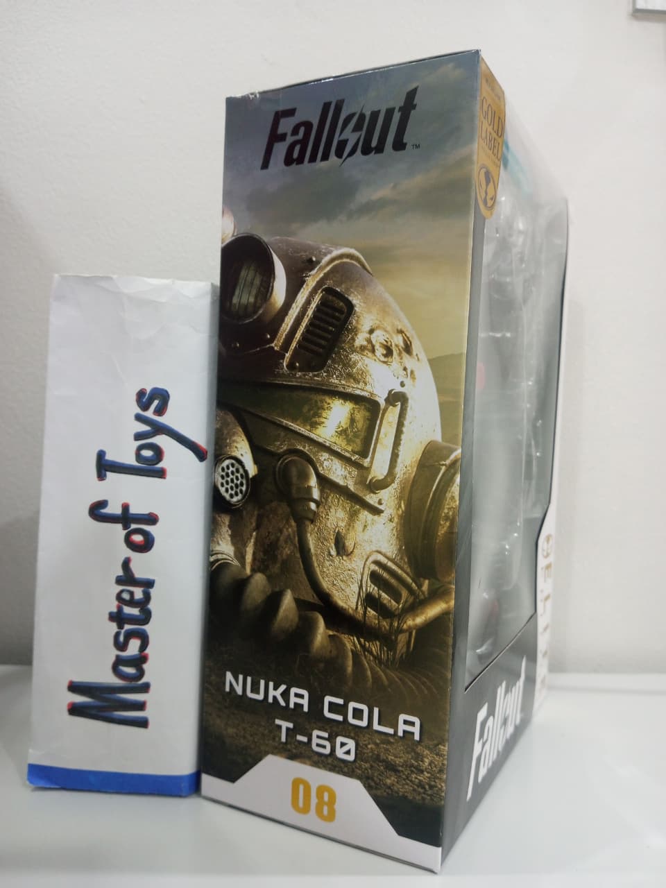 McFarlane Elite Edition Fallout 08 Nuka Cola T-60 Gold Label - Ready Stock