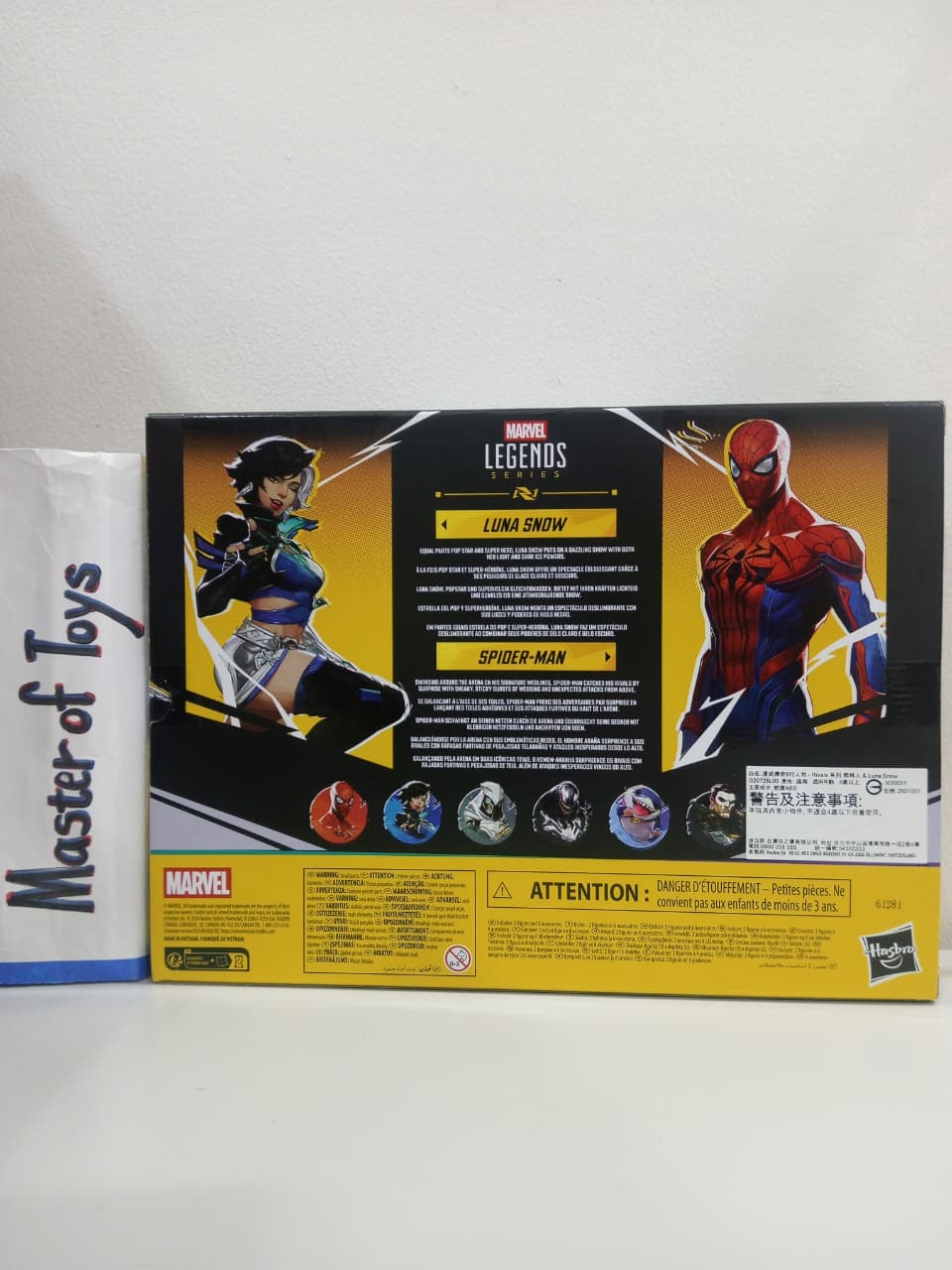 Hasbro Marvel Legends Marvel Rivals Spider-Man & Luna Snow  - Ready Stock