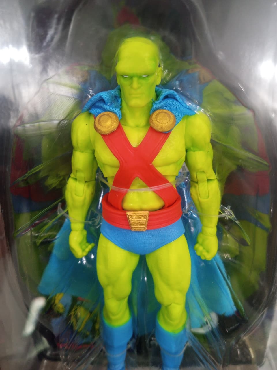 McFarlane DC Direct Martian Manhunter With Comic Book - Ready Stock