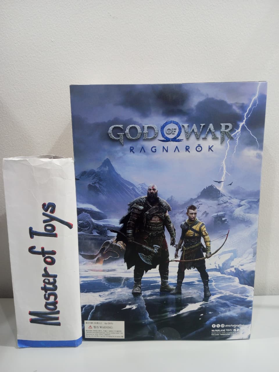 McFarlane Elite Edition God Of War Ragnarok Kratos Ares Armor - Ready Stock