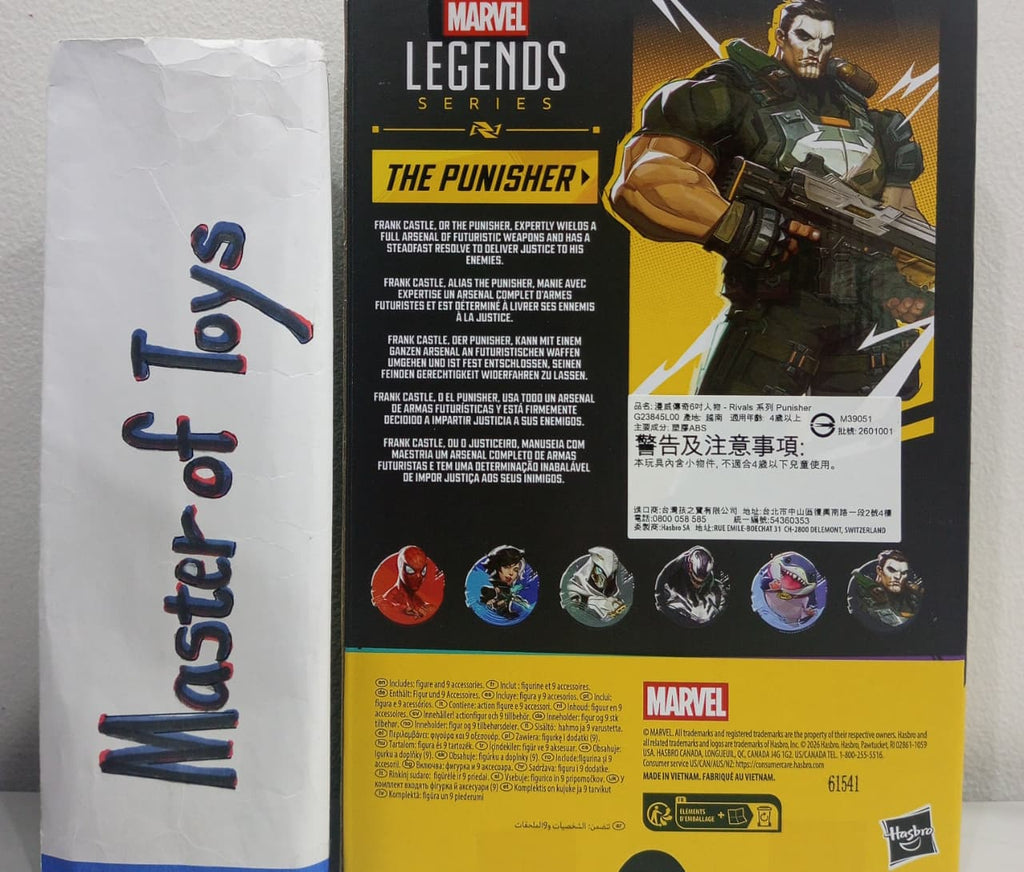 Hasbro Marvel Legends Marvel Rivals The Punisher - Ready Stock