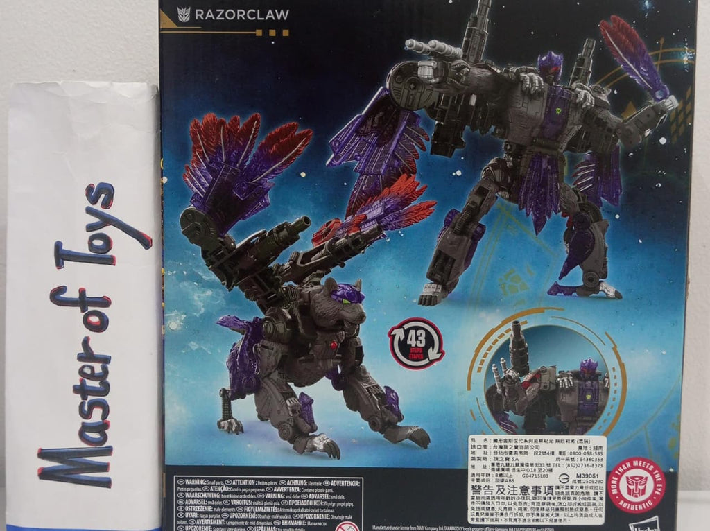 Hasbro Transformers Age of the Primes Razorclaw - Ready Stock