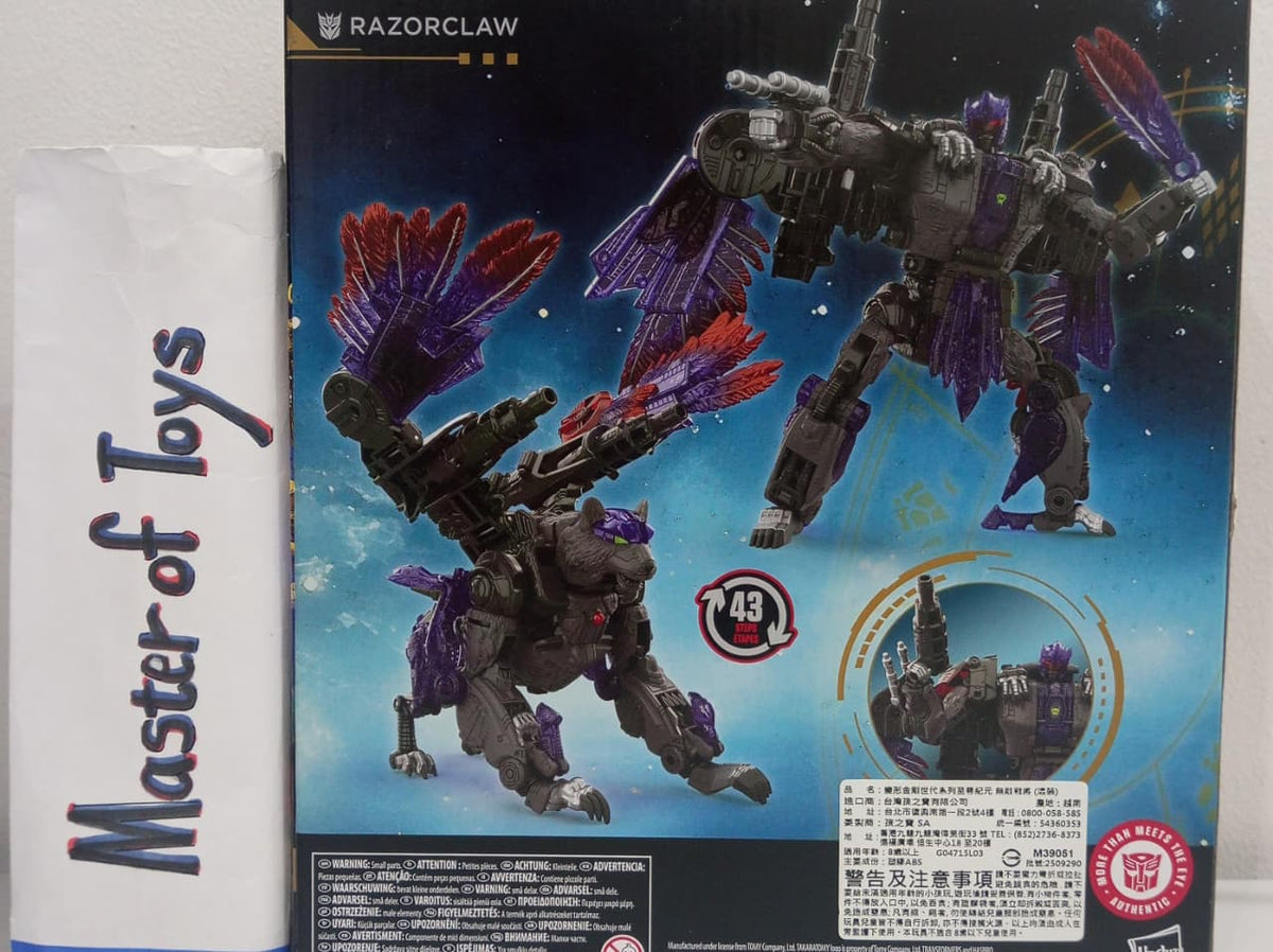Hasbro Transformers Age of the Primes Razorclaw - Ready Stock
