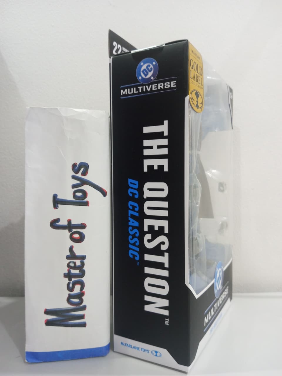 McFarlane DC Multiverse The Question (DC Classic) Gold Lebel  - Ready Stock