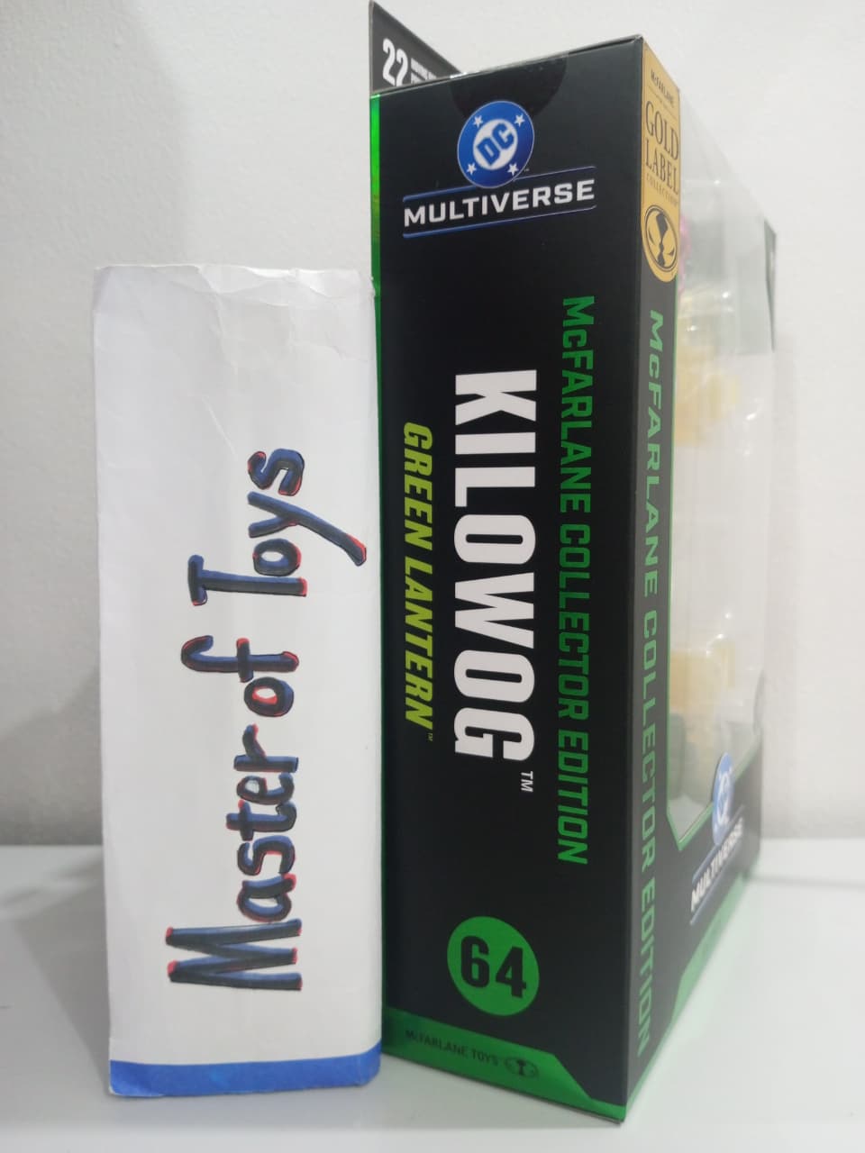 McFarlane Collector Edition DC Multiverse Kilowog (Green Lantern) #64 Gold Label Platinum Edition- Ready Stock