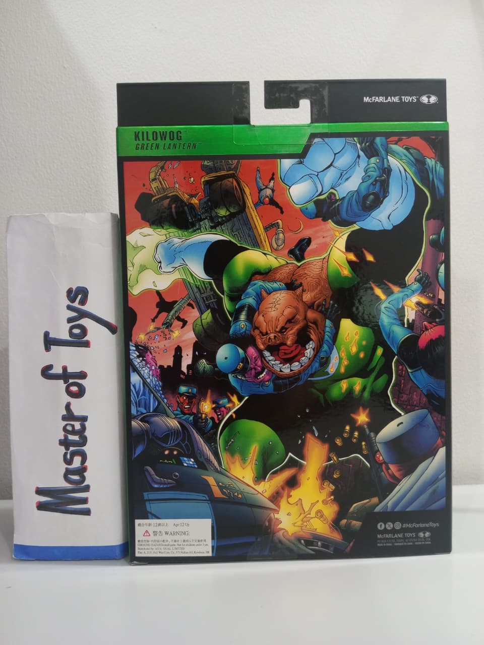 McFarlane Collector Edition DC Multiverse Kilowog (Green Lantern) #64 Gold Label Platinum Edition- Ready Stock