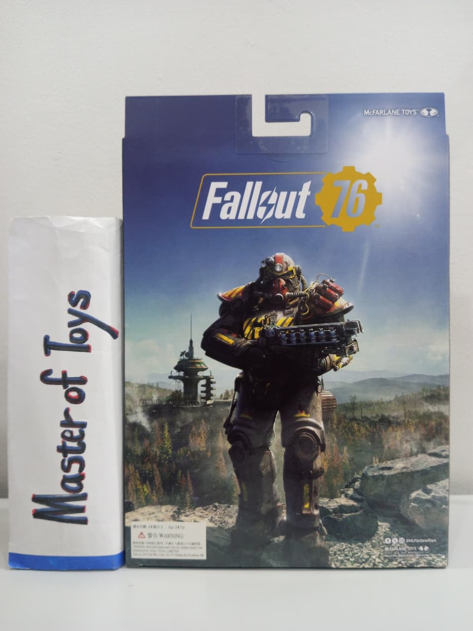 McFarlane Gaming Edition Fallout 76 T-45 Red Platinum Edition  - Ready Stock