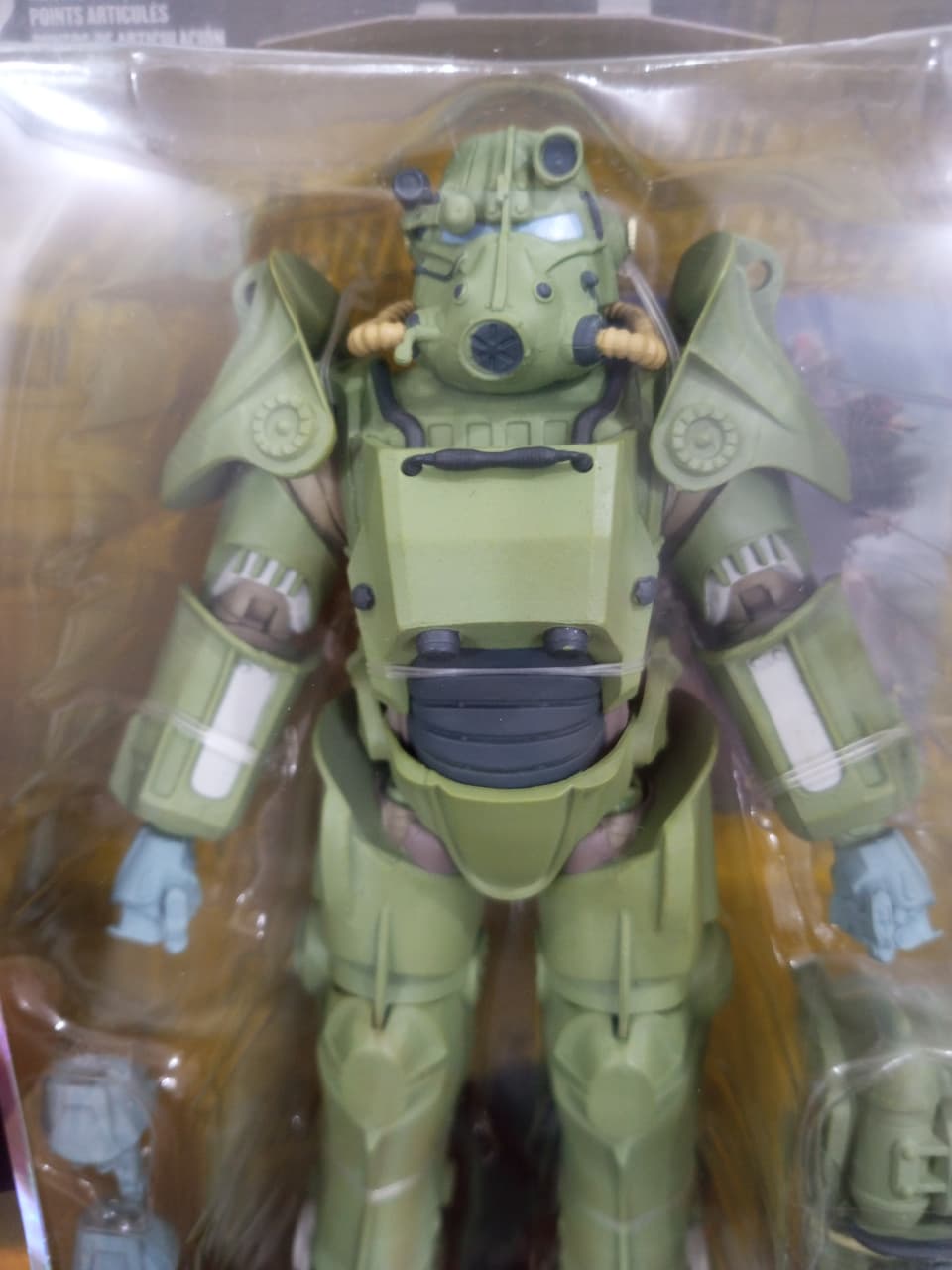 McFarlane Gaming Edition Fallout 76 T-45 Red Platinum Edition  - Ready Stock
